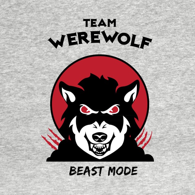 Team Werewolf (Light Background) by nopetoocreepy